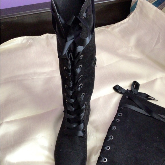 Women’s Just Fab black boots. Size 8.5. Like new. - Picture 3 of 7